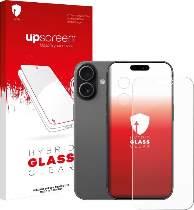 Actual product image upscreen Scratch Shield Glass (1 pcs., Apple iPhone 17)