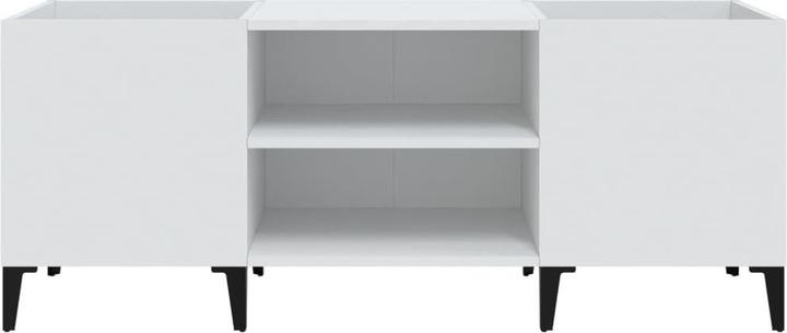 Produktbild VidaXL Plattenschrank Schwarz 84,5x38x48 cm Holzwerkstoff (84.5 x 38 x 48 cm)
