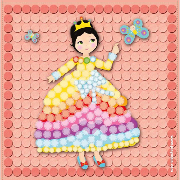 Actual product image PlayMais Play Corn Mosaic Princess