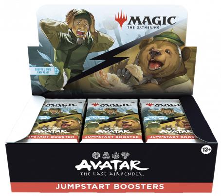 Produktbild Magic the Gathering Avatar: The Last Airbender présentoir boosters Jumpstart (24) *ANGLAIS* (Englisch, Booster Display)