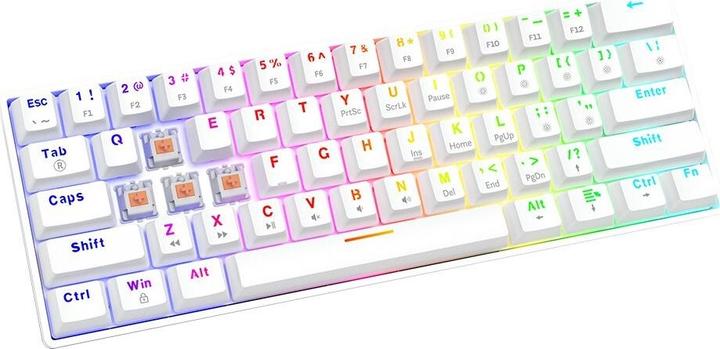 Actual product image Savio Whiteout X2 Peach (Eng. Int., Cable)