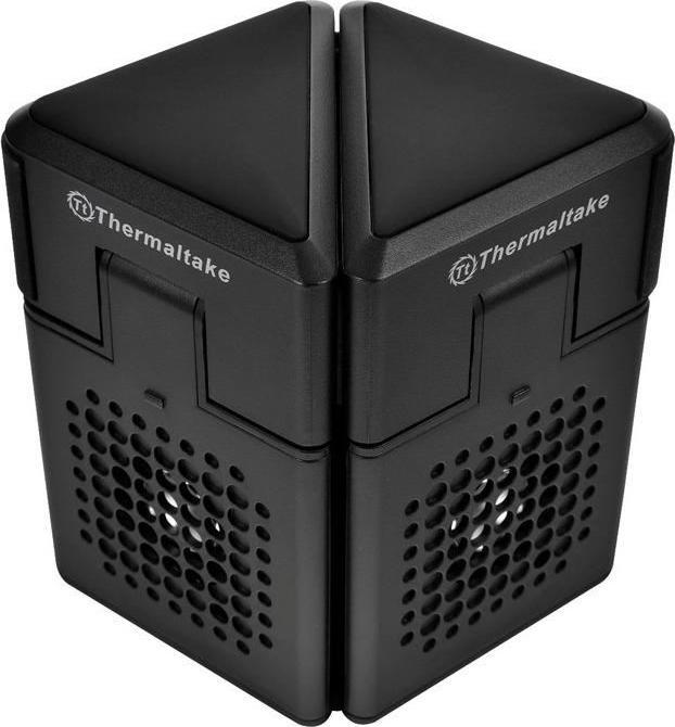 Thermaltake Satellite 2 in 1 laptop cooler with speakers black