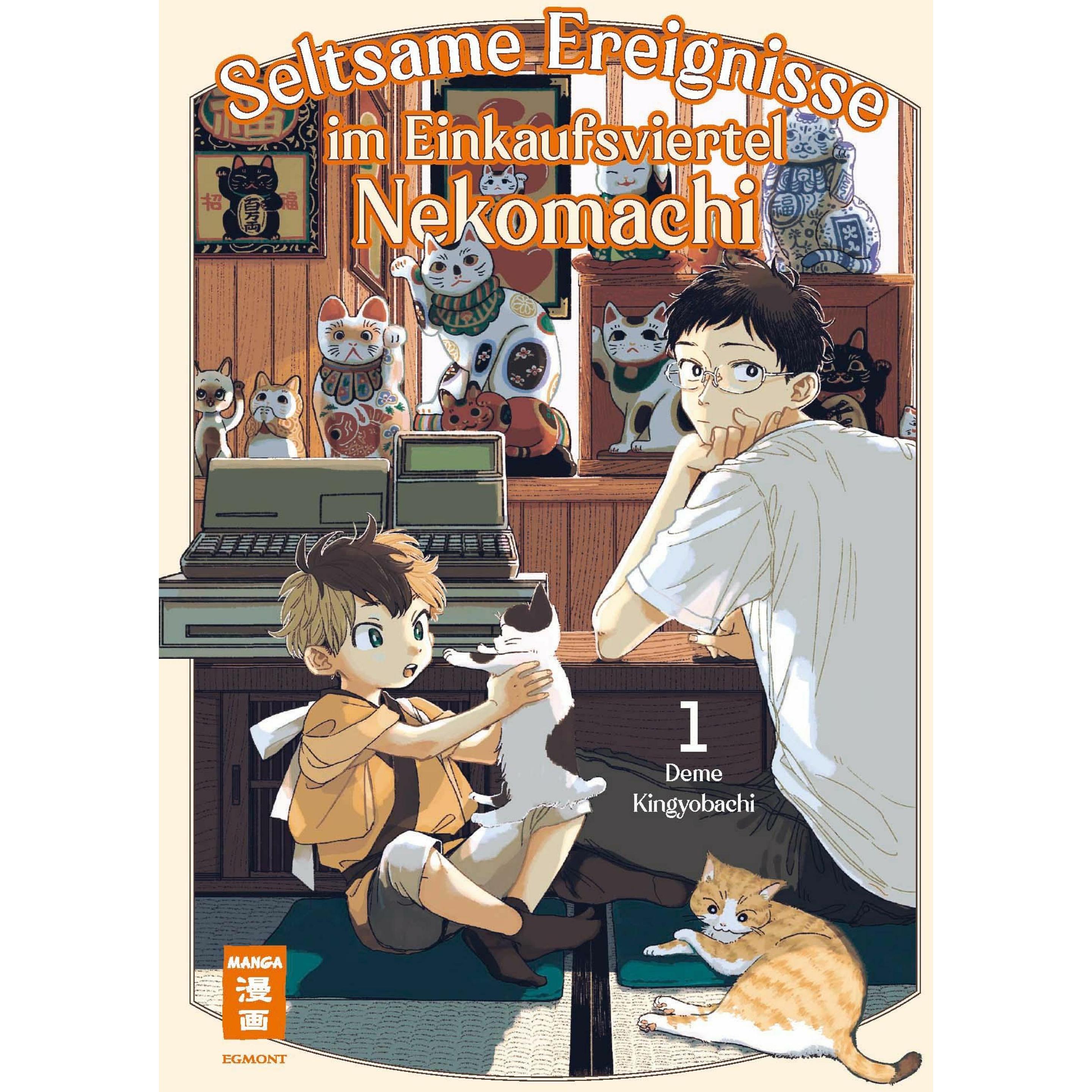 Seltsame Ereignisse im Einkaufsviertel Nekomachi 01, Belletristik von Deme Kingyobachi