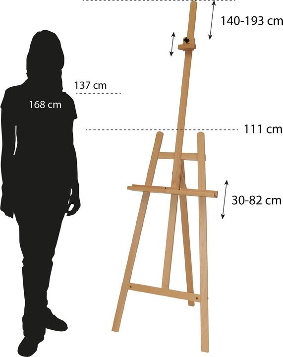 Actual product image Paintersisters PORTO Easel