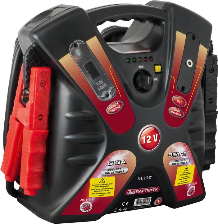 Kraftwerk Start booster 12 V GigaStart 3000 (1800 A)