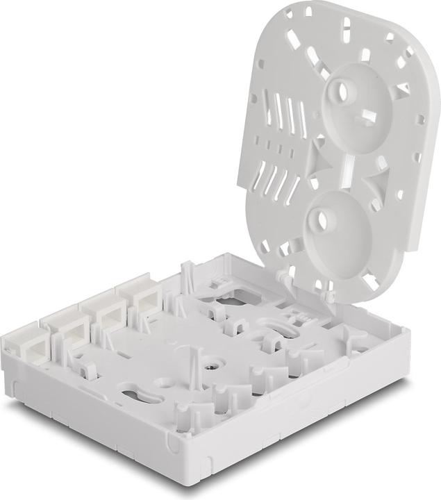 Produktbild Delock LWL Anschlussdose FTTH zur Wandmontage für 4 x SC Sim (0.10 m)