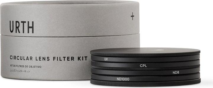 Urth 95mm UV, Circular Polarizing (CPL), ND8, ND1000 Lens Filter Kit (Plus+) (95 mm, Polarizing filter)