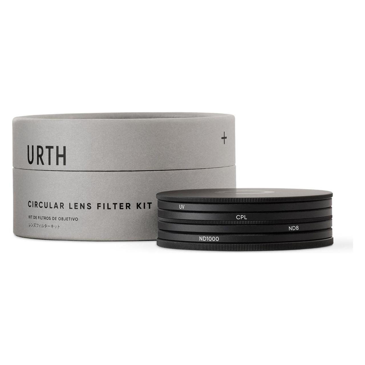 Kit De Filtres Photo Urth 95 Mm : UV, CPL, ND8 Et ND1000 - Verre Schott Allemand
