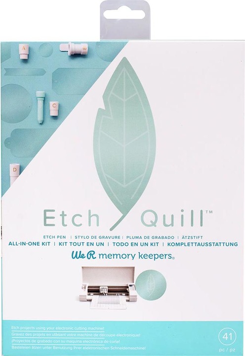 Produktbild We R Memory Keepers Gravur Etch Quill Set mit 36 Formen