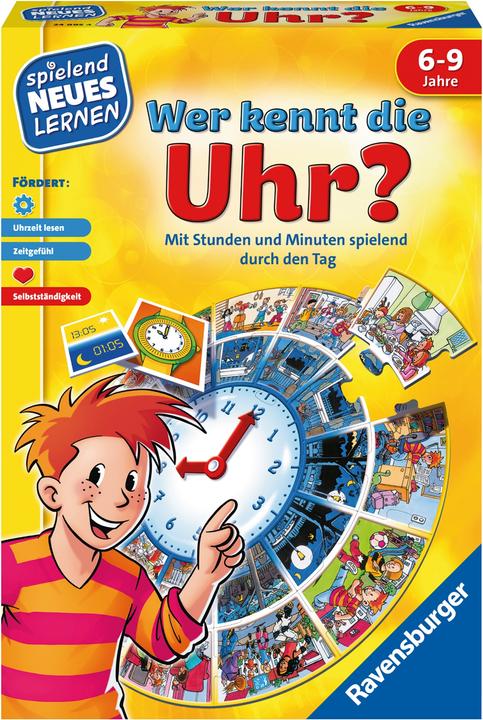 Ravensburger Lernspiel Wer kennt die Uhr? (Deutsch)
