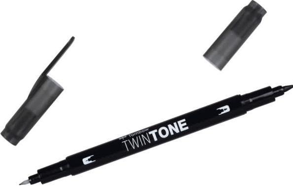 Image du produit Tombow Feutres de coloriage Twintone (33, Noir, 1 x)