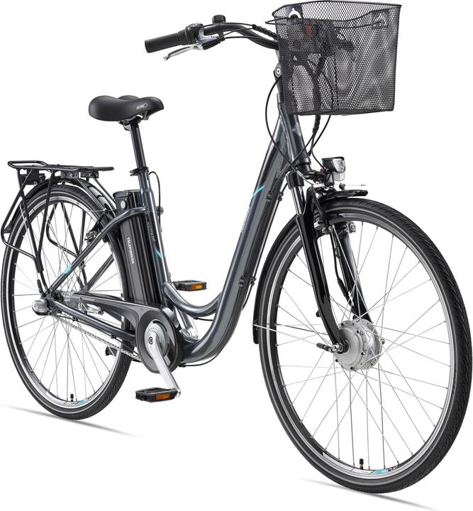 Telefunken Multitalent RC830, City E-Bike, Motor power 250 W, Wheel size 28 ", Warranty 24 month(s), Anthracite (48 cm)