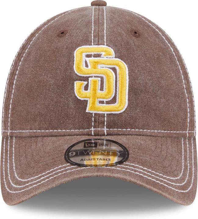 Actual product image New Era 9Twenty Cap - Washed San Diego Padres Vintage Braun