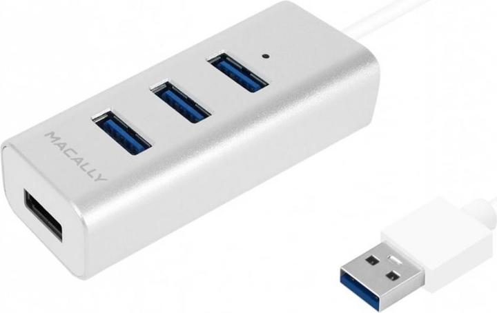 Actual product image Macally U3HUBA (USB-A, 4 ports)