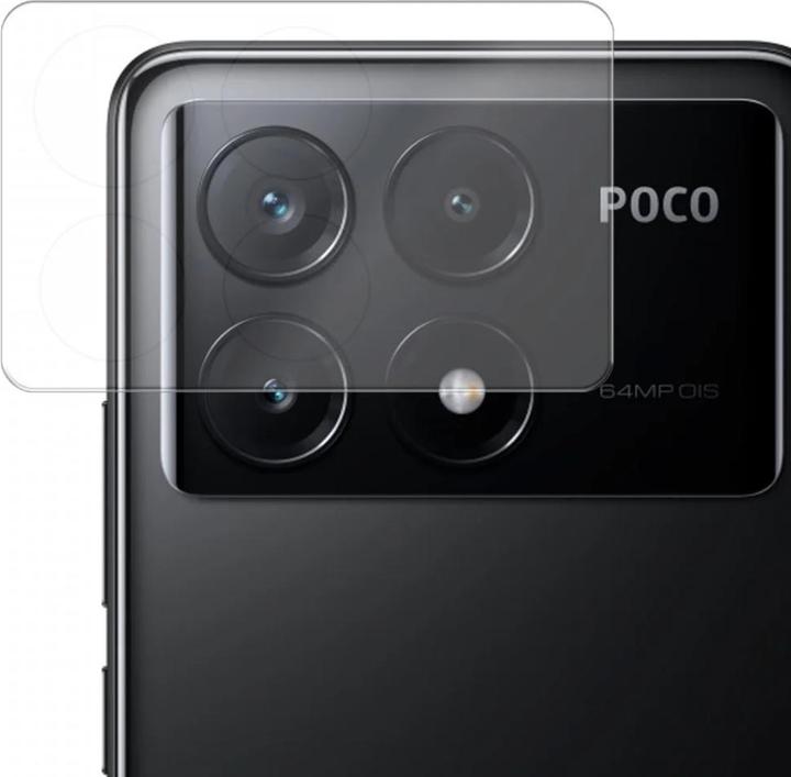 Immagine prodotto Screenguard Protezione della fotocamera Xiaomi Poco F6 Pro in vetro blindato (1 pz., Xiaomi Poco F6 Pro)