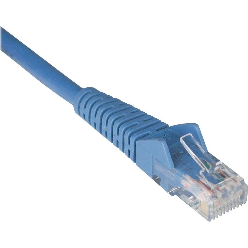 Thumbnail - Eaton Cat6 Gigabit Snagless Molded UTP Ethernet Cable RJ45 M/M Blue 0,31m (U/UTP, CAT6, 0.30 m), Netzwerkkabel