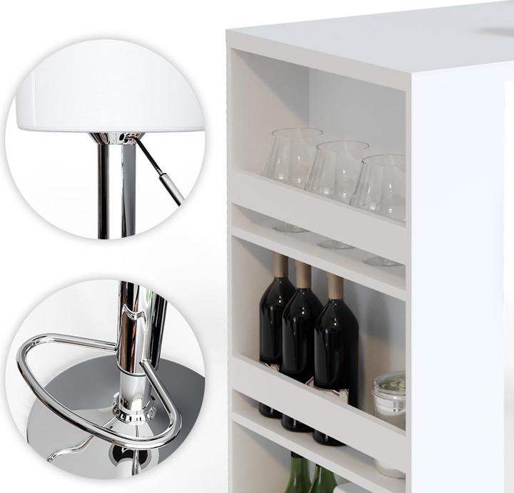 Produktbild Vicco Bartisch-Set (117 x 57 x 106 cm)