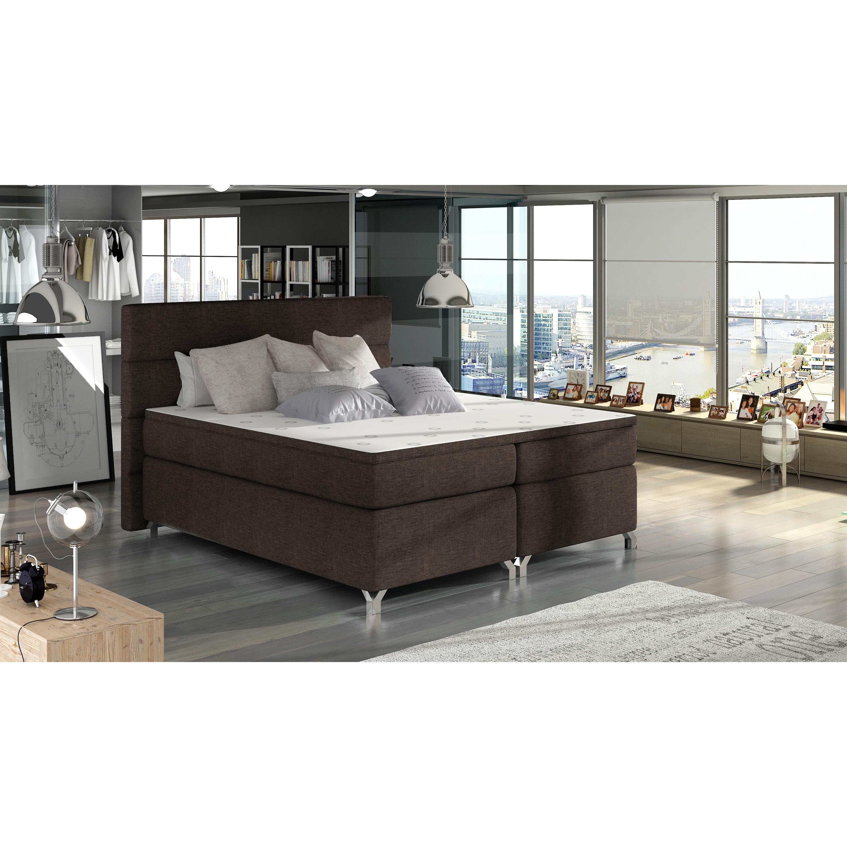 ELTAP, Boxspringbett, Amadeo mit Stauraum (160 x 200 cm)