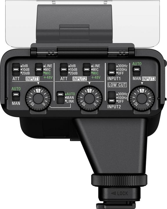 Produktbild Sony XLR-K3M Dual-Channel Digital XLR Audio Adapter Kit with Shotgun Microphone (Kameraspezifisches Mikrofon, Diverses Video Zubehör)