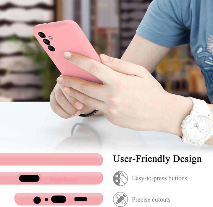 Immagine prodotto Cadorabo Custodia TPU Liquid Silicone Case (Samsung Galaxy A04S)