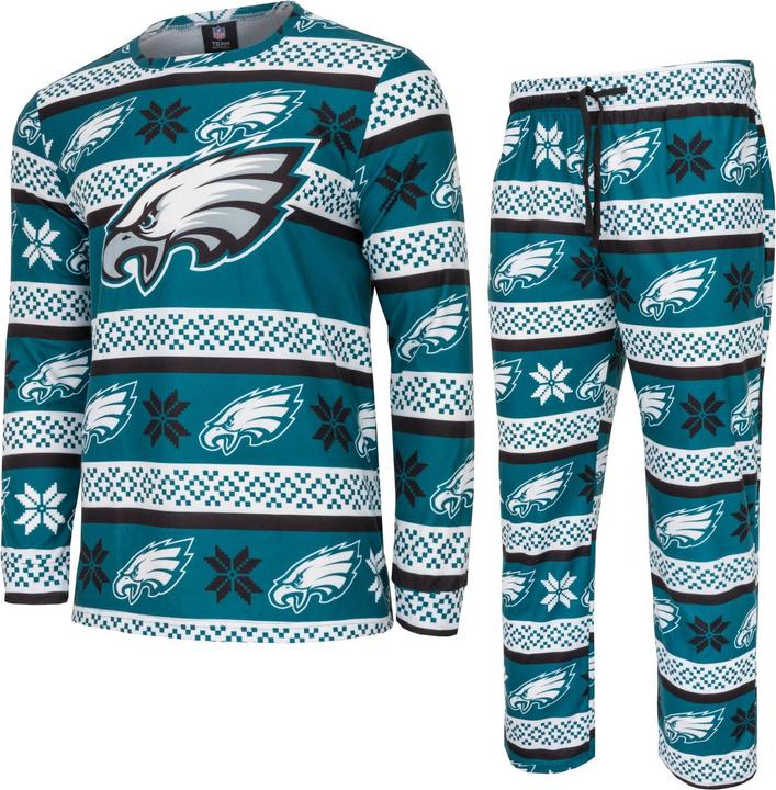 Produktbild Foco NFL Winter XMAS Pyjama Schlafanzug Philadelphia Eagles - L (L)