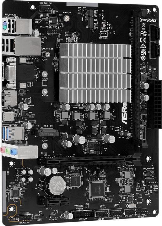 Produktbild AsRock N100M (NA (integrated CPU), mATX)