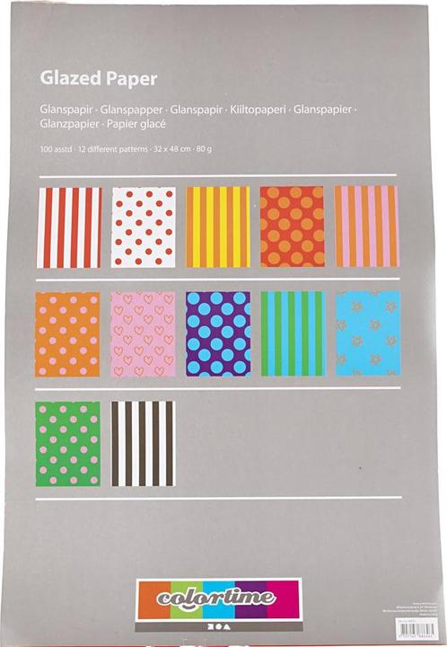 Actual product image Creativ Company DIY Kit - Glazed Paper (20872) (80 g/m², 100x)