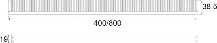 Actual product image OK-Line Exit Ncs (Cable hole, 80 cm)