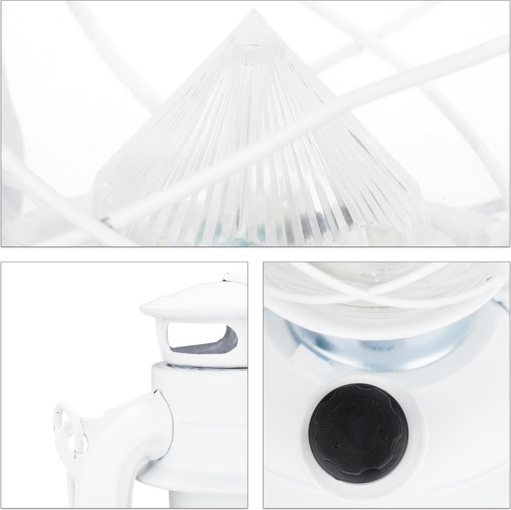 Actual product image Relaxdays LED Storm Lantern (15 x 11.5 x 24 cm, 1 x)