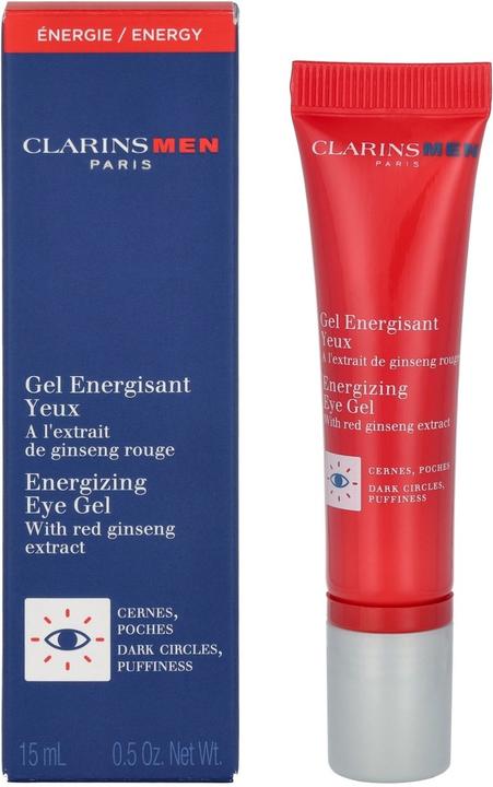 Image du produit Clarins Hommes - Gel énergisant pour les yeux (Gel pour le soin des yeux, 15 ml, Journée)