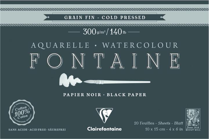 Produktbild Clairefontaine Feuchte Techniken (300 g/m², 1 x)