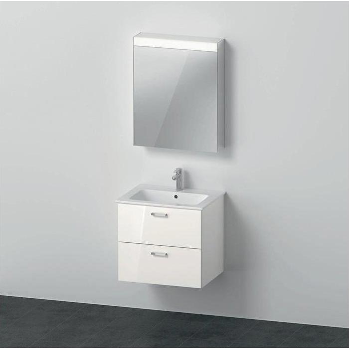 Duravit, Badmöbelset, Badmöbel-Set XBASE 630mm m SPS BETTER Türansch re we hgl