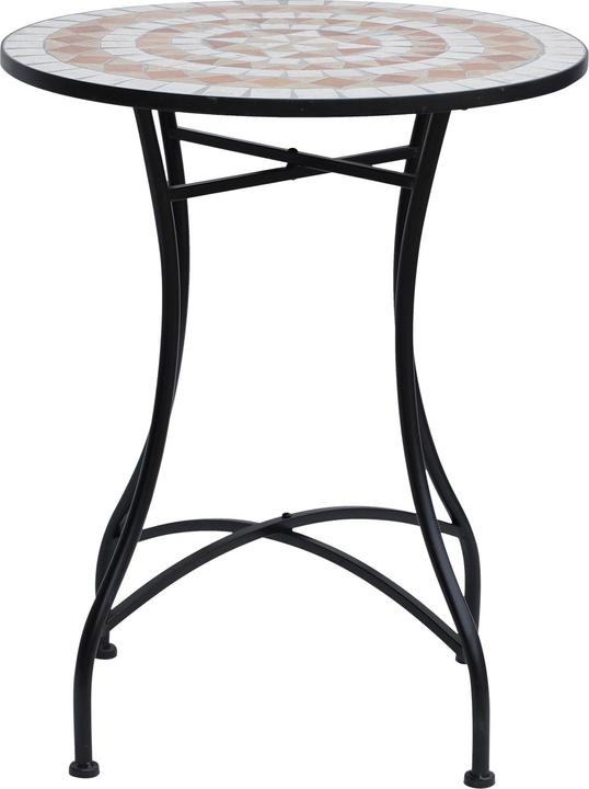 Actual product image Outsunny Runder Mosaiktisch (60 cm)