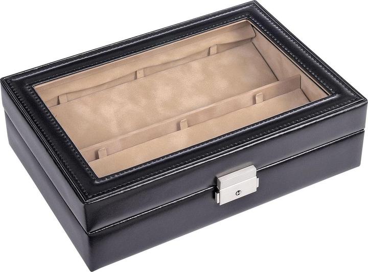 Produktbild Sacher 2126.010443 - Taschenuhrenetui new classic schwarz Leder