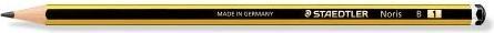 Actual product image Staedtler Noris pencil, B (2 mm, B, 12 x)