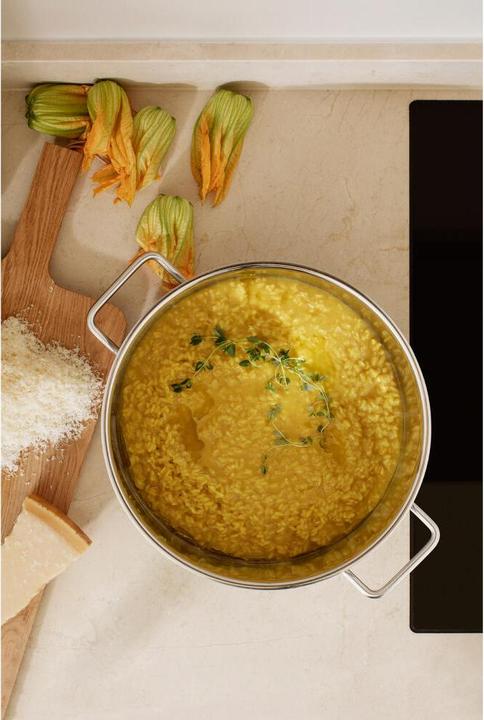 Actual product image Eva Solo Eva Trio - Sauté pan 28 cm Stainless steel with 2 handles (202429) (Aluminium, Stainless steel, 28 x 9.50 cm)