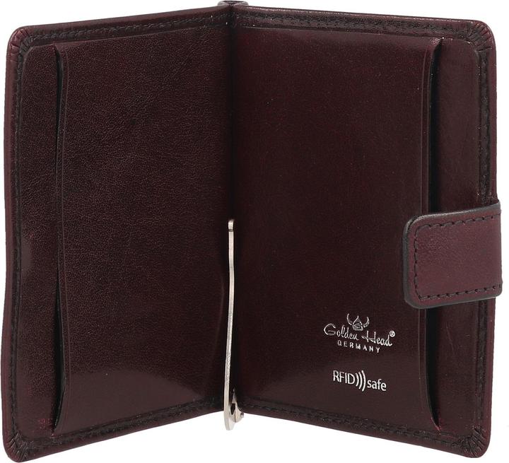 Actual product image Golden Head Colorado RFID clip billfold