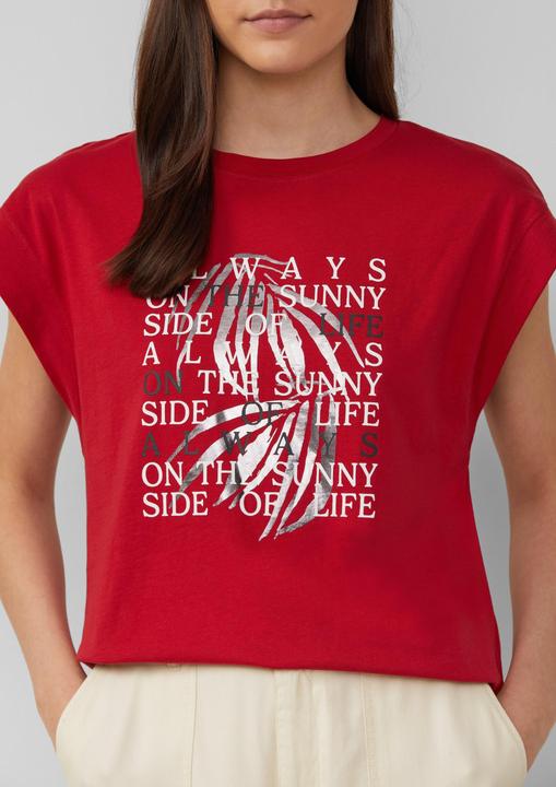 Produktbild S.Oliver T-Shirt T-Shirt im Relaxed Fit mit Folienprint (38)