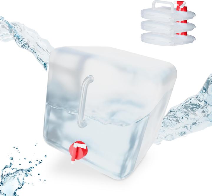 Actual product image Relaxdays Folding canister