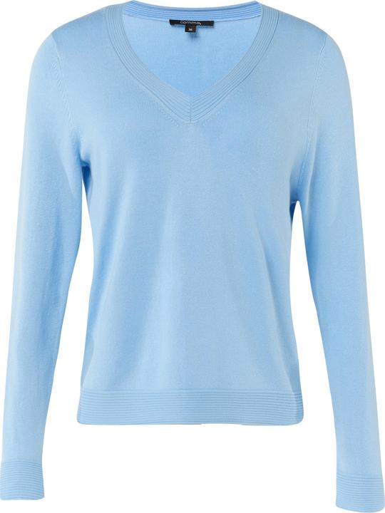 Immagine prodotto Comma Strickpullover Feinstrickpullover mit V-Ausschnitt (36)
