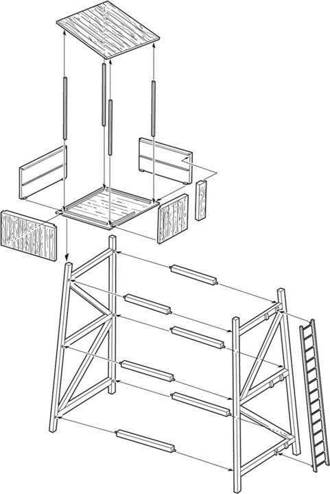 Actual product image Italeri Observation Post