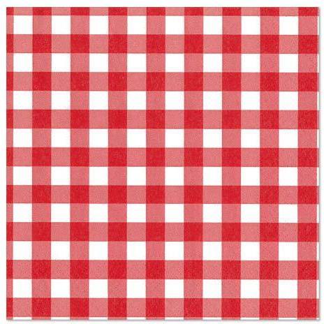 Papstar, Servietten, Vichy (100 x, 33 x 33 cm)
