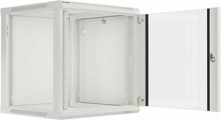 Lanberg Rack mural 19 " 12U 600x600mm gris (12 HE, Rack 19 pouces)