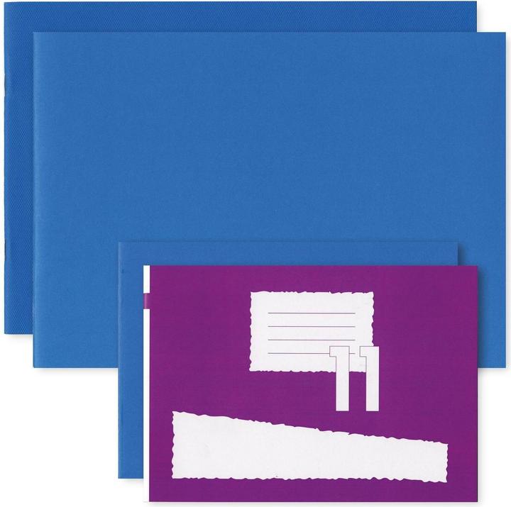 Produktbild Office Schulheft A5, Blanko, Violett, 10 Stück (A5, Blanko)
