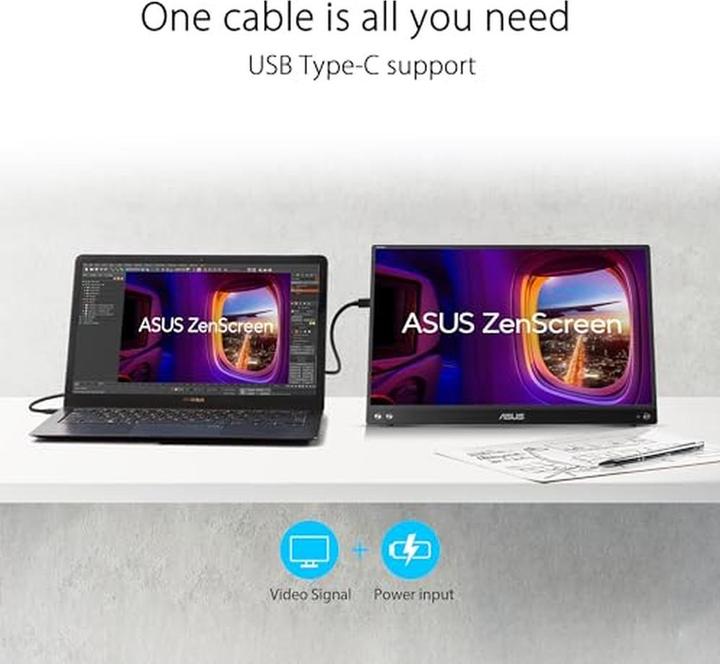 Actual product image ASUS MB16AHV (1920 x 1080 pixels, 15.60")