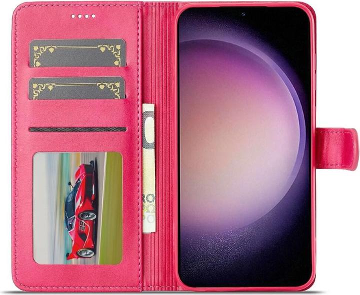 Actual product image LC.Imeeke Galaxy S25 - Leder Etui Hülle (Samsung Galaxy S25)