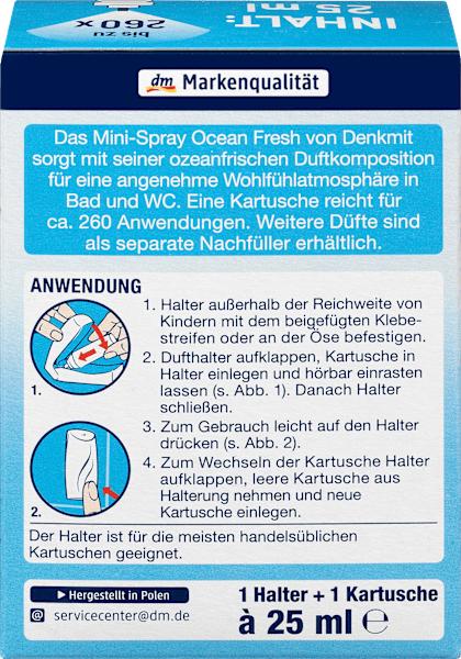 Etichetta energetica dm Denkmit Minispray