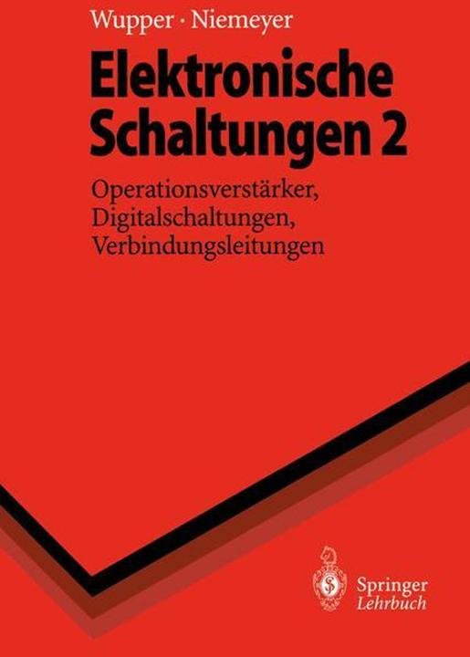 Produktbild Elektronische Schaltungen II (Deutsch, Horst Wupper, Ulf Niemeyer, 1996)