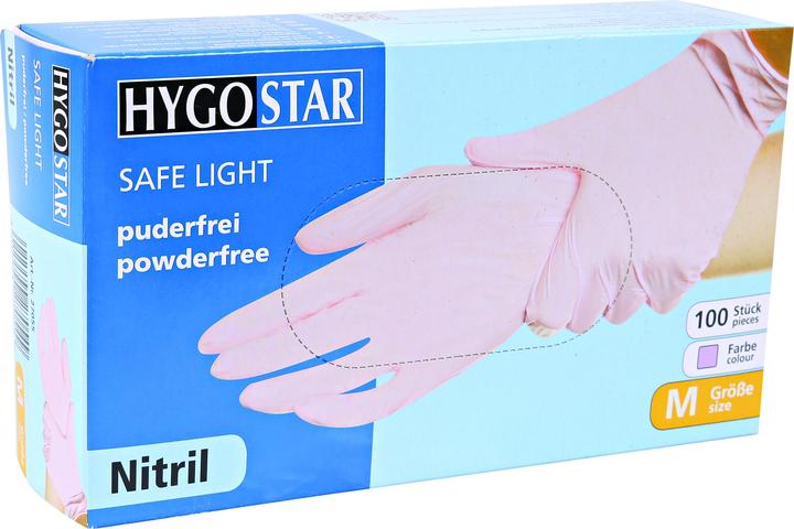 Hygostar Nitrilhandschuhe SL Rosa M (M)