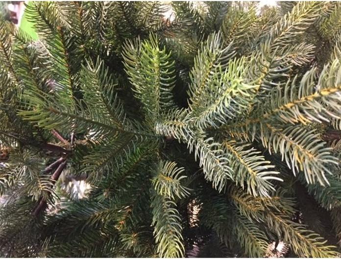 Produktbild Greendeco Künstlicher Weihnachtsbaum Abies Grandis (Küstentanne), ca. 150cm (PE-Luvi Mix) (150 cm)